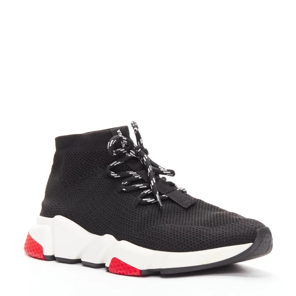 Balenciaga Speed Black Very good - Back View