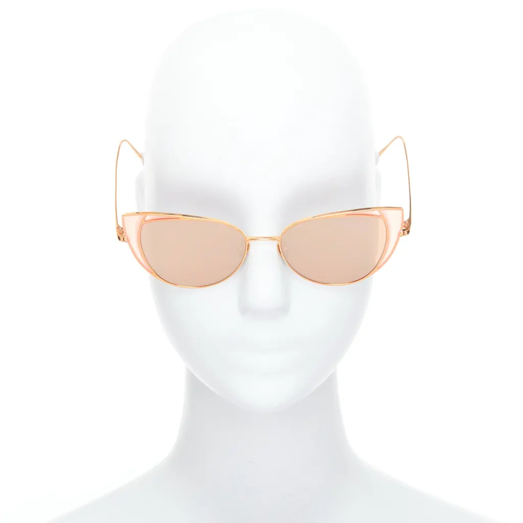 Linda Farrow LFL855/6 Des Voeux Pink Never worn - Front View
