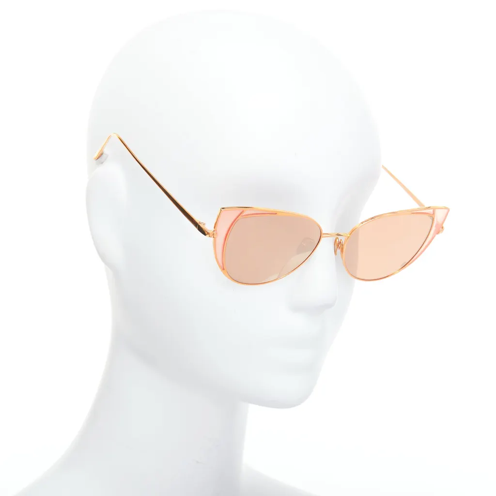 Linda Farrow LFL855/6 Des Voeux Pink Never worn - Inside View
