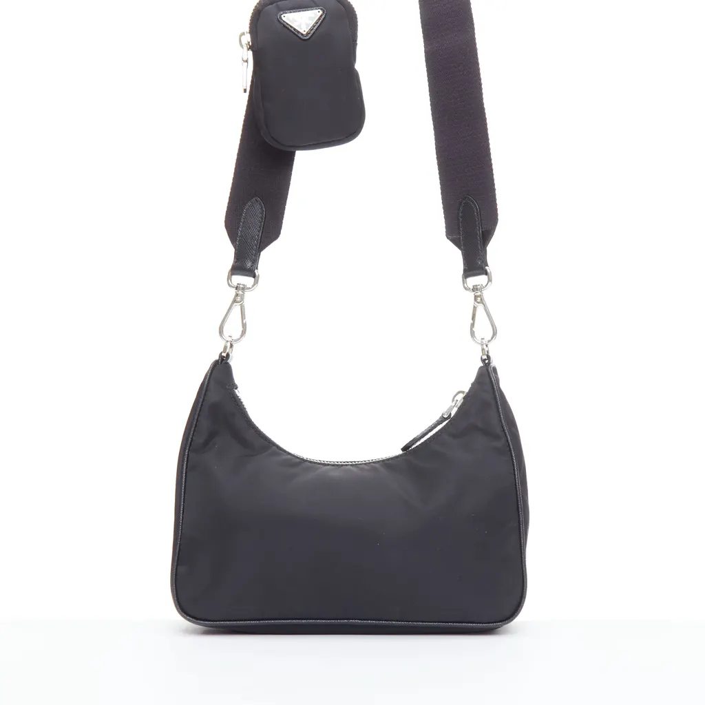 Prada Re-Edition 2005 Re-Nylon Black Polyamide Very good - Box View