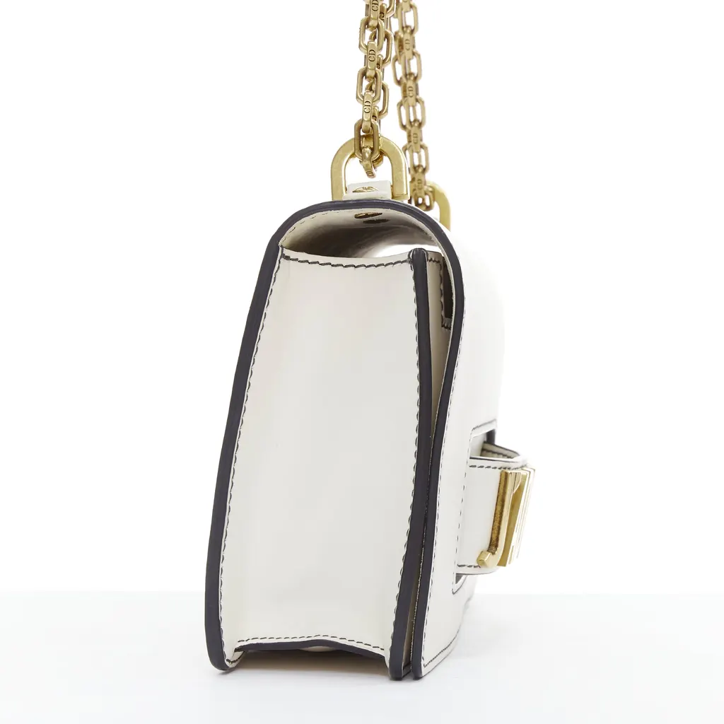 Dior J'Adior Medium White Leather Good - Model View