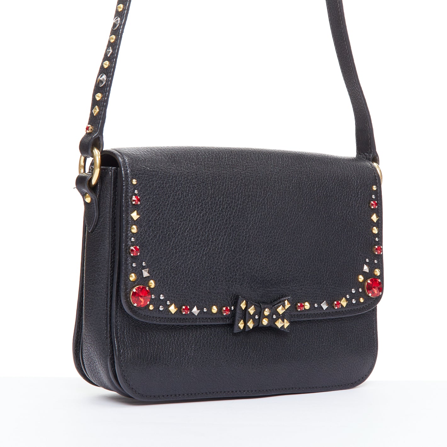 Miu Miu Stripe Canvas Cross body - Image 6