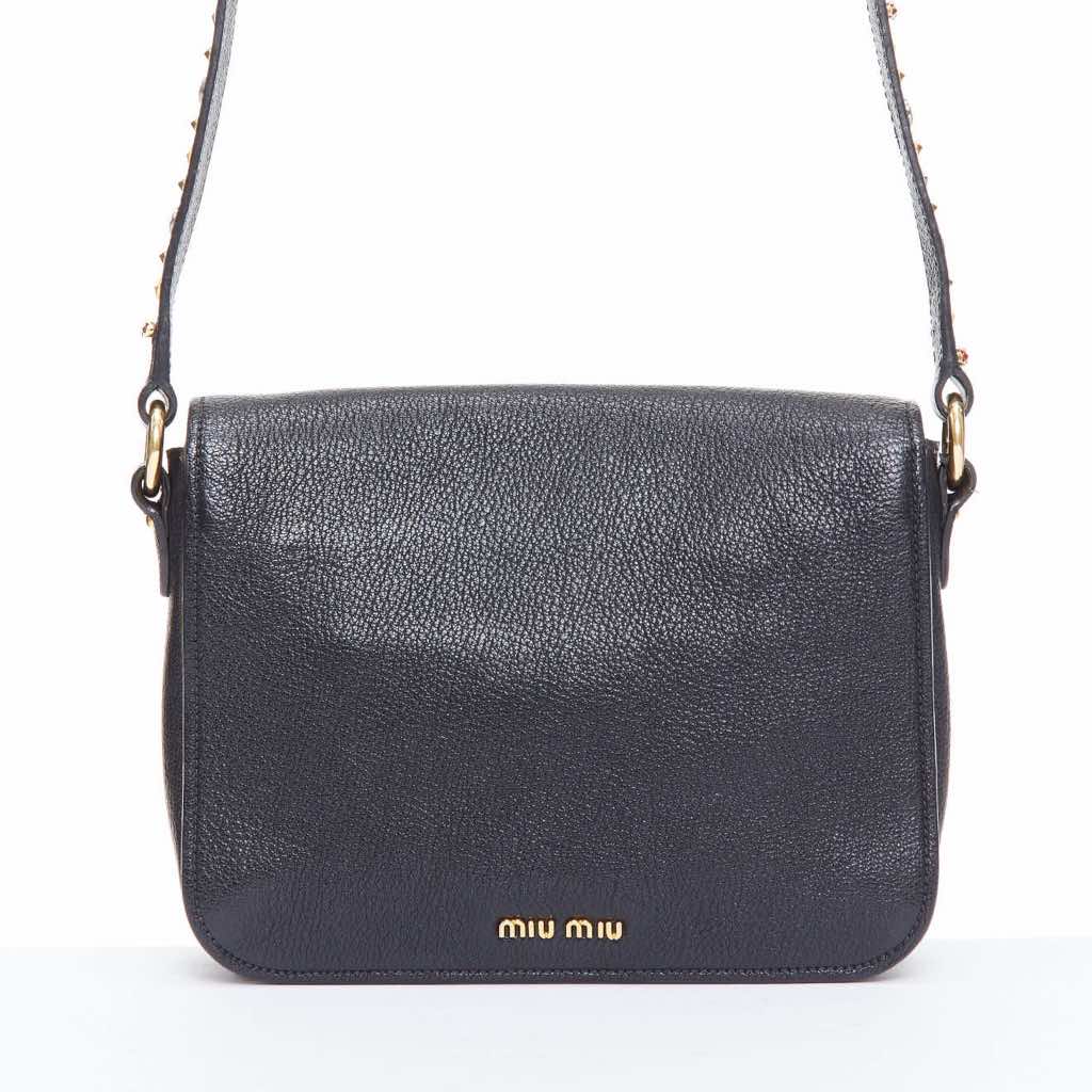 Miu Miu Stripe Canvas Cross body - Side view