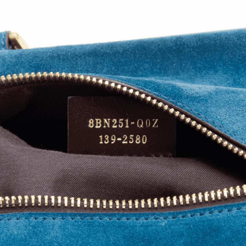 Fendi Silver Lock Pouch - Image 13