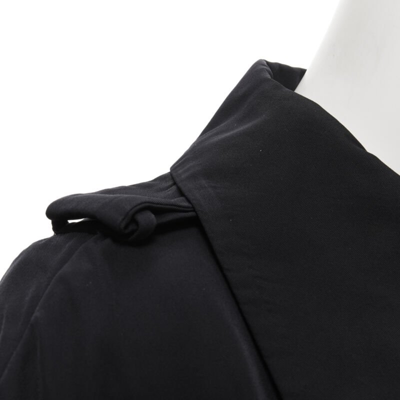 Marni Black Polyester Short Trench - Detail 2