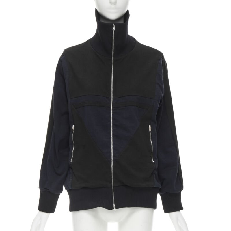 Marni Navy White Patchwork Jacket