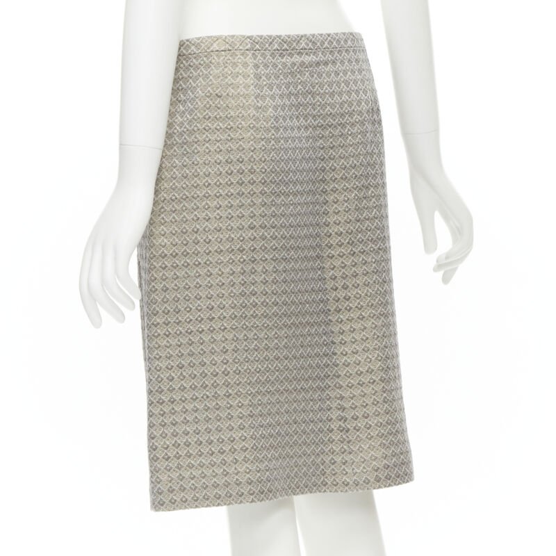 Dries Van Noten Jacquard Belted Skirt - Detail 1
