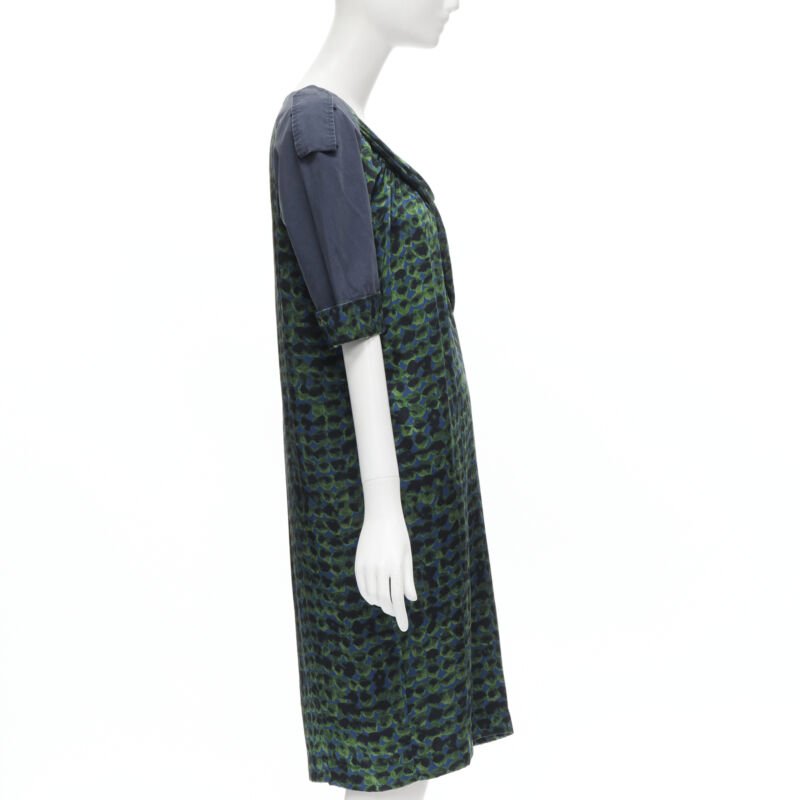 Dries Van Noten Draped Silk Dress - Side view
