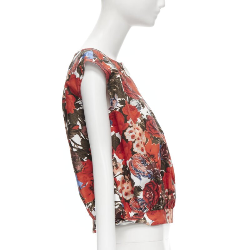 Marni Floral Bubble Vest - 4