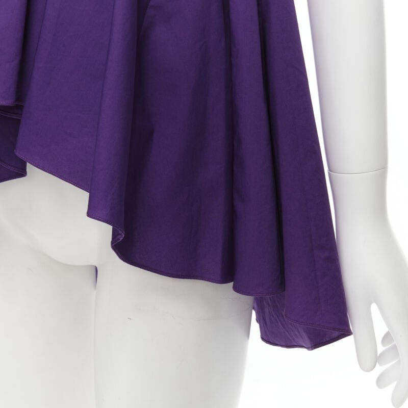 Marni Drawstring Peplum Top - Image 11