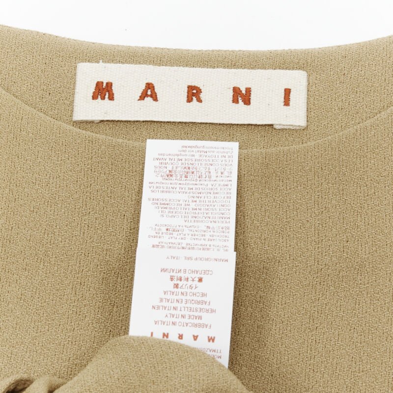 Marni Asymmetric Draped Top - Image 14