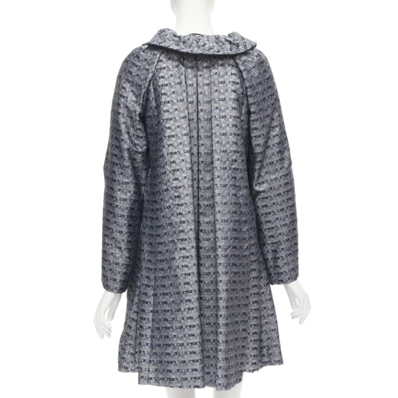 Marc Jacobs Metallic Blue Opera Coat - Detail 1