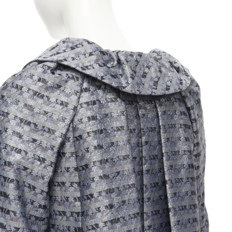 Marc Jacobs Metallic Blue Opera Coat - Image 10