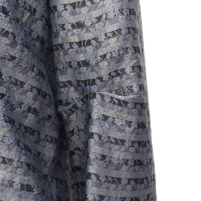 Marc Jacobs Metallic Blue Opera Coat - Image 12