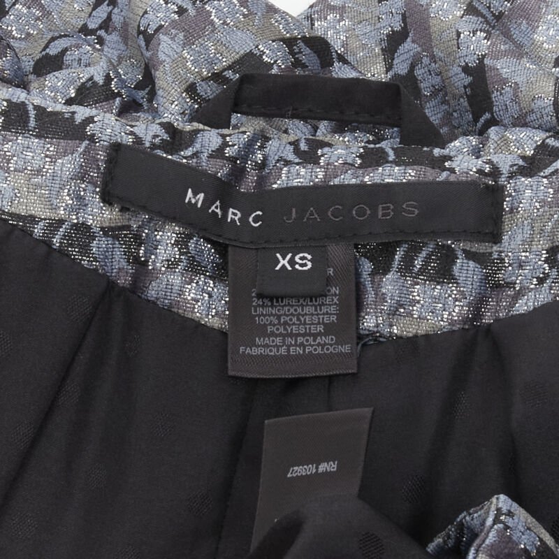 Marc Jacobs Metallic Blue Opera Coat - Image 13