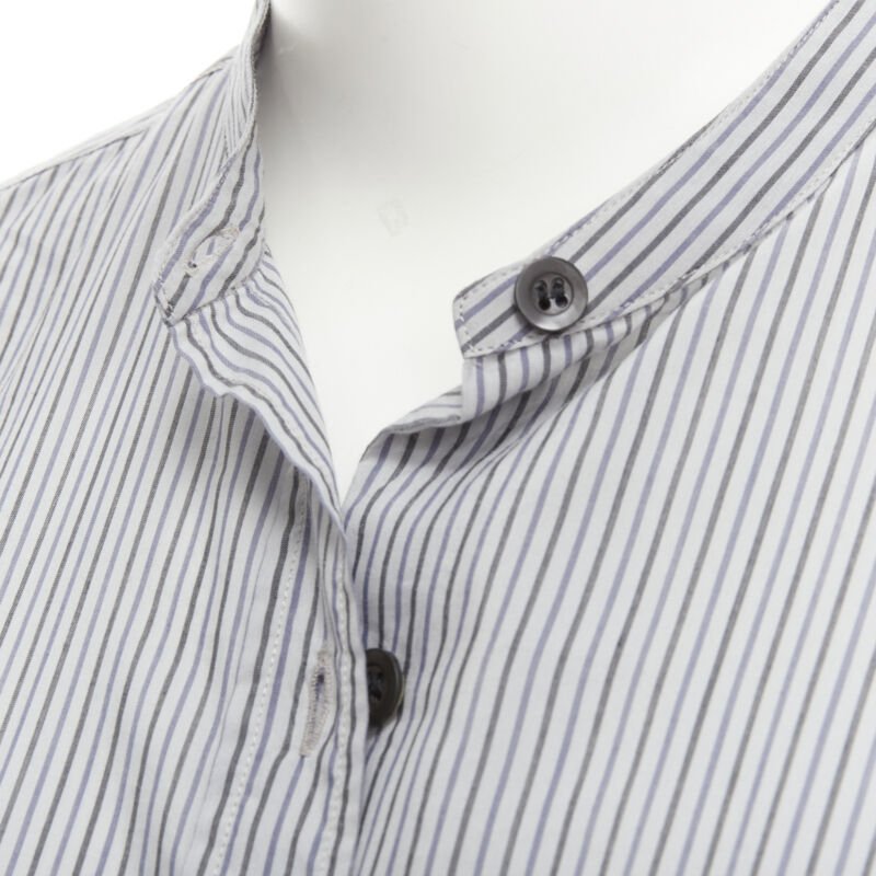 Dries Van Noten Pinstripe Shirt Dress - Back view