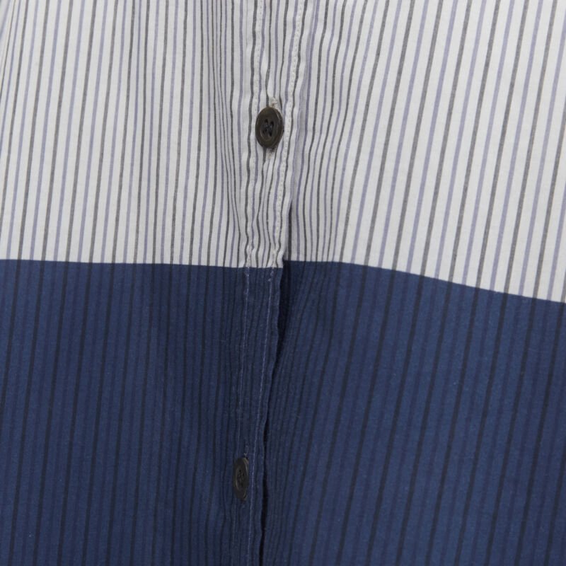 Dries Van Noten Pinstripe Shirt Dress - Image 10