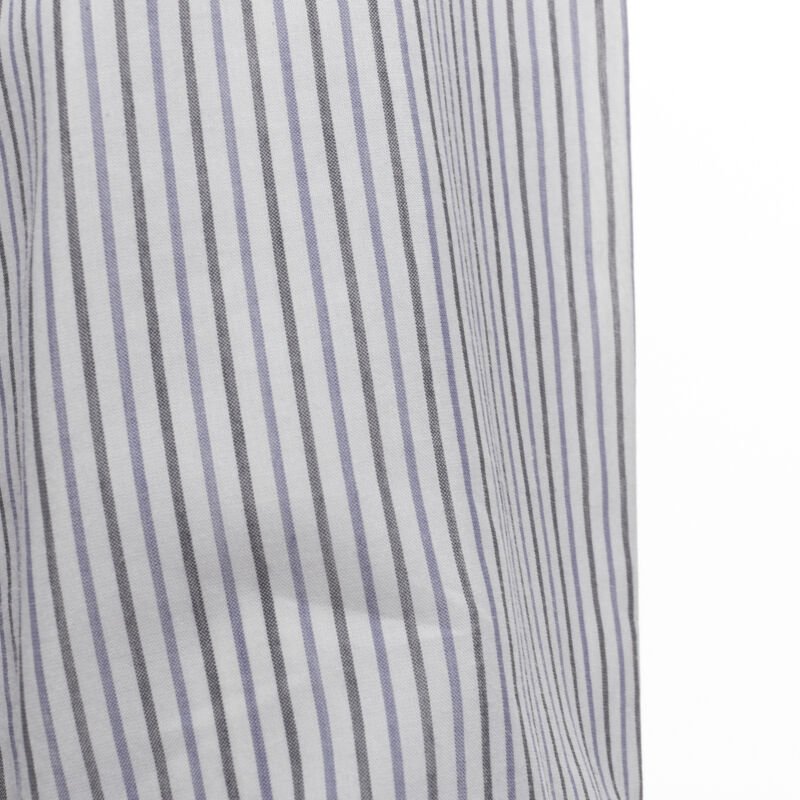 Dries Van Noten Pinstripe Shirt Dress - Image 12