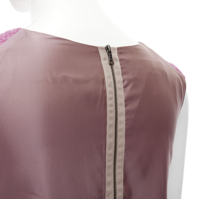 Marni Tweed Pleat Dress - Image 11