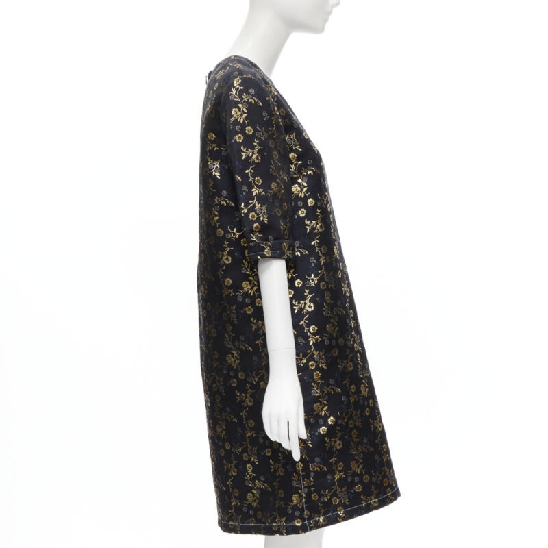 Marni Jacquard Trapeze Dress - Side view