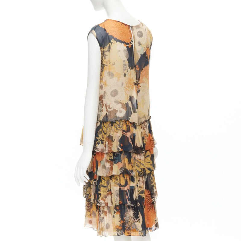 Dries Van Noten Japonaise Floral Dress - Side view