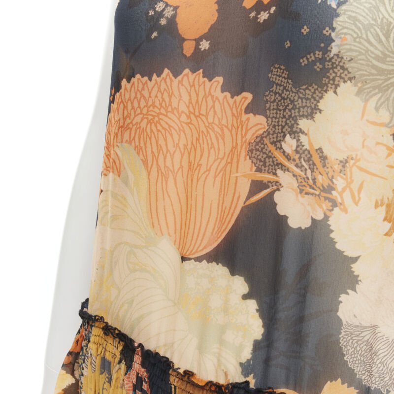 Dries Van Noten Japonaise Floral Dress - Image 10