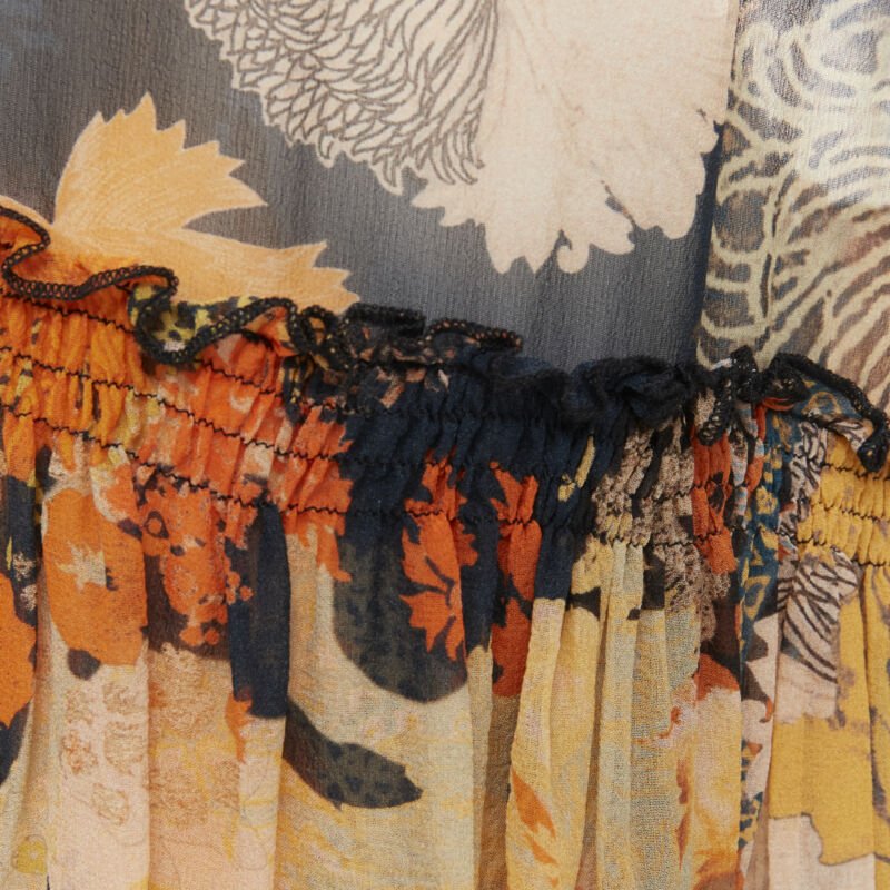 Dries Van Noten Japonaise Floral Dress - Image 11