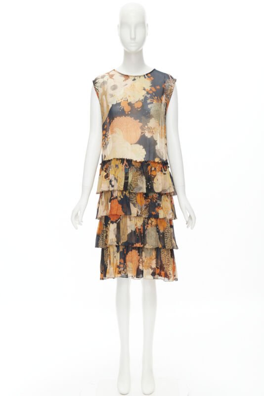 Dries Van Noten Japonaise Floral Dress - Image 14