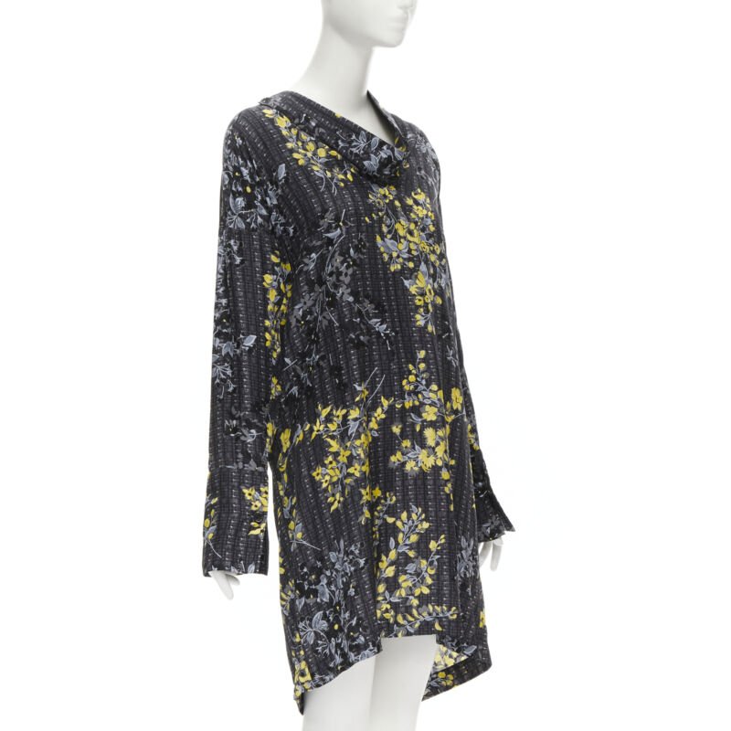 Marni Geometric Silk Dress - Back view