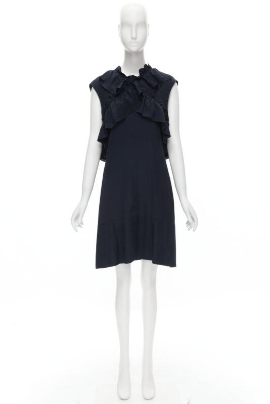 Marni Cross Ruffle Dress - Image 13