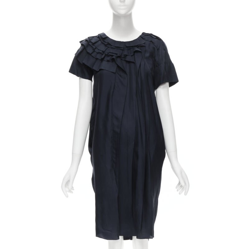 Marni Silk Ruffle Dress