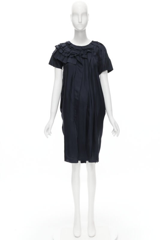 Marni Silk Ruffle Dress - Image 14