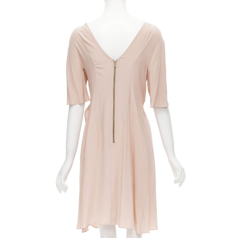 Marni Draped Silk Dress - Side view