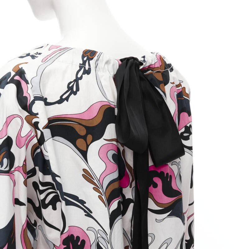 Marni Swirl Floral Dress - Back view