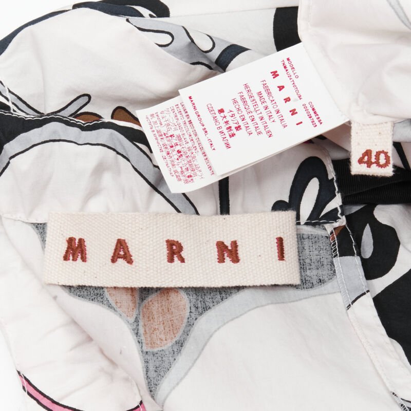 Marni Swirl Floral Dress - Image 13