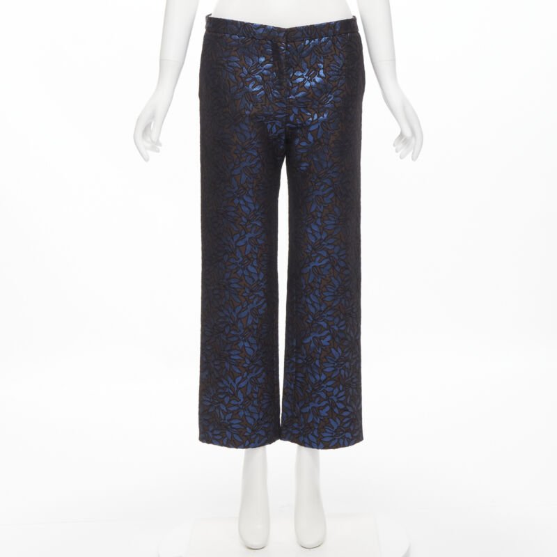 Marni Floral Jacquard Pants - Image 11