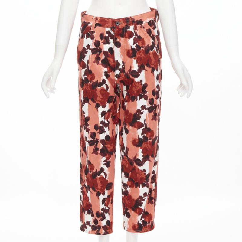 Marni Abstract Wide Jeans
