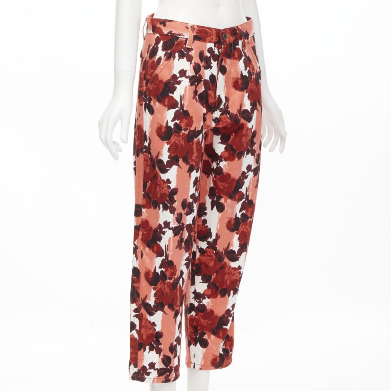 Marni Abstract Wide Jeans - Image 6