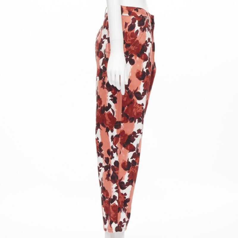 Marni Abstract Wide Jeans - 4