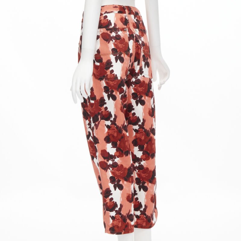 Marni Abstract Wide Jeans - Detail 1