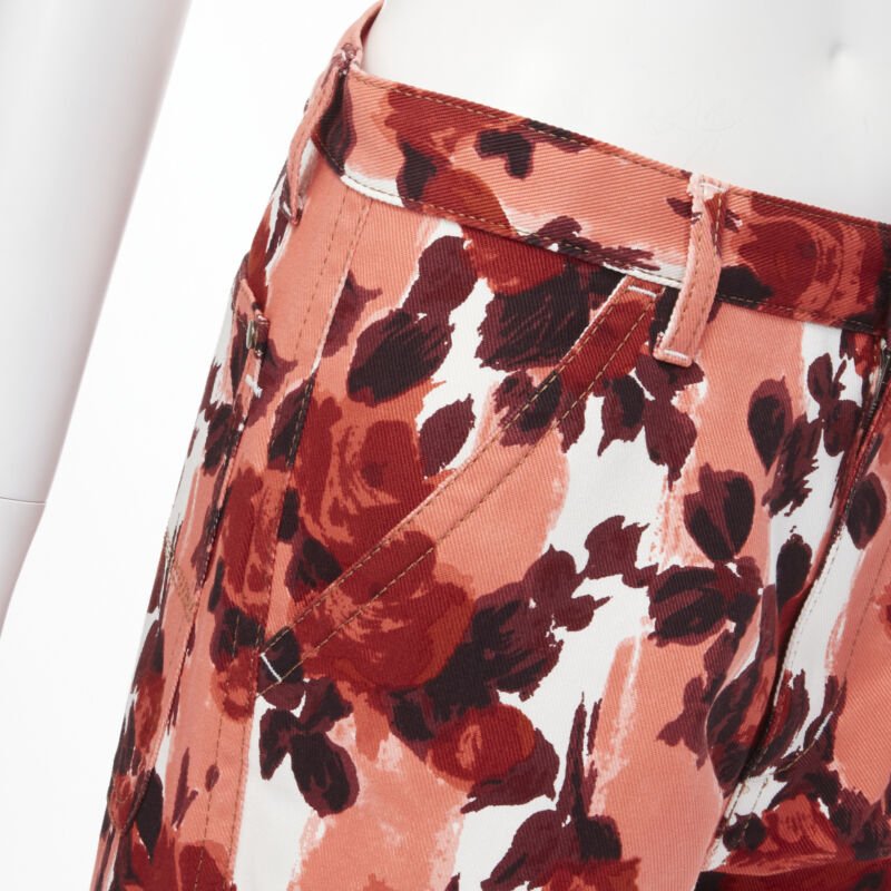 Marni Abstract Wide Jeans - Detail 2