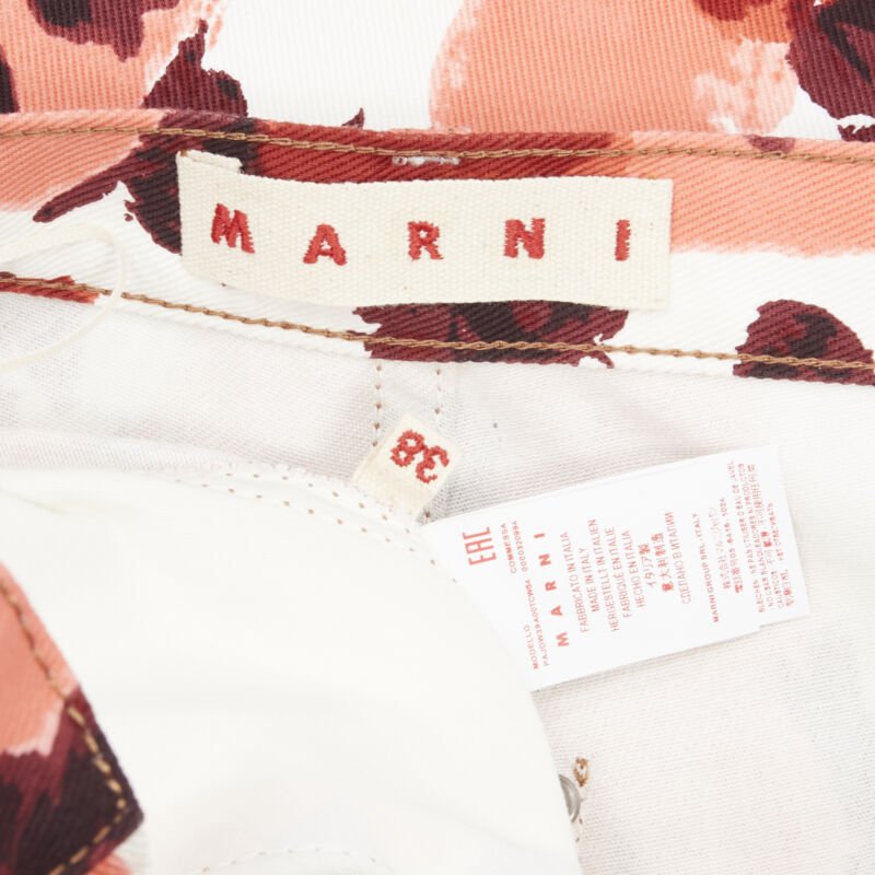 Marni Abstract Wide Jeans - Image 11