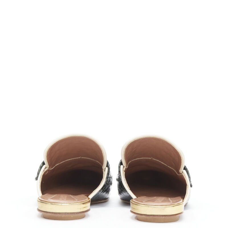 Marni Patent Point Flats - Side view