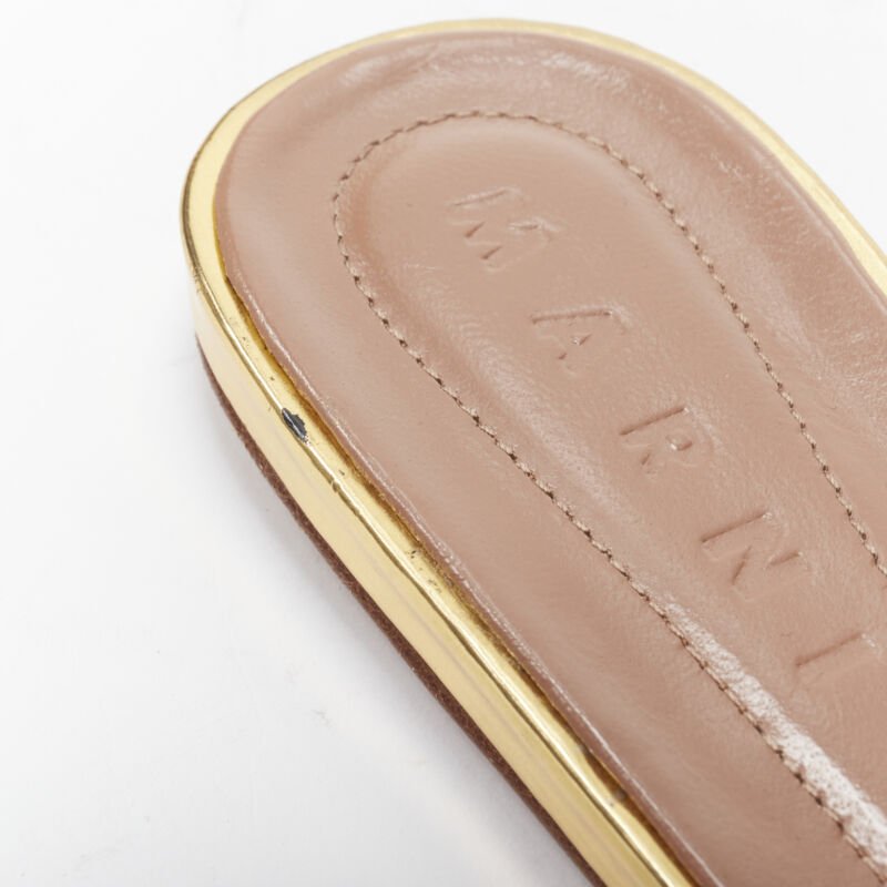 Marni Patent Point Flats - Image 11