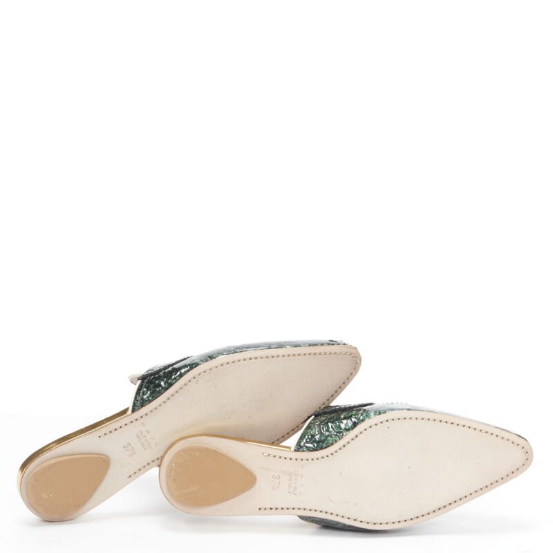 Marni Patent Point Flats - Image 14