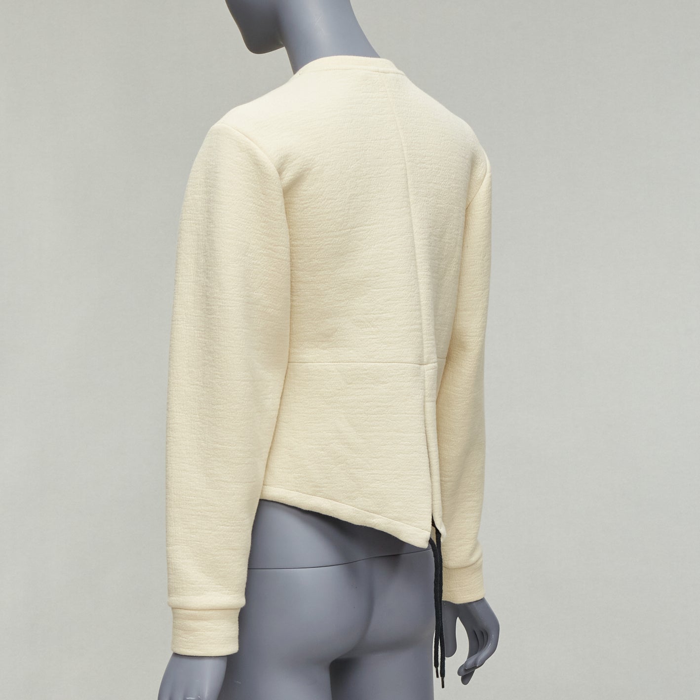 Marni Cream Cropped Bomber Jacket - Detail 2