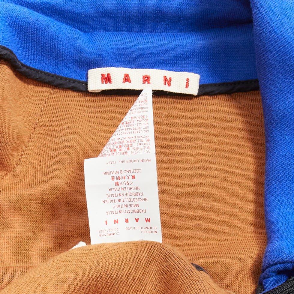 Marni Electric Blue Bomber Jacket - Image 11