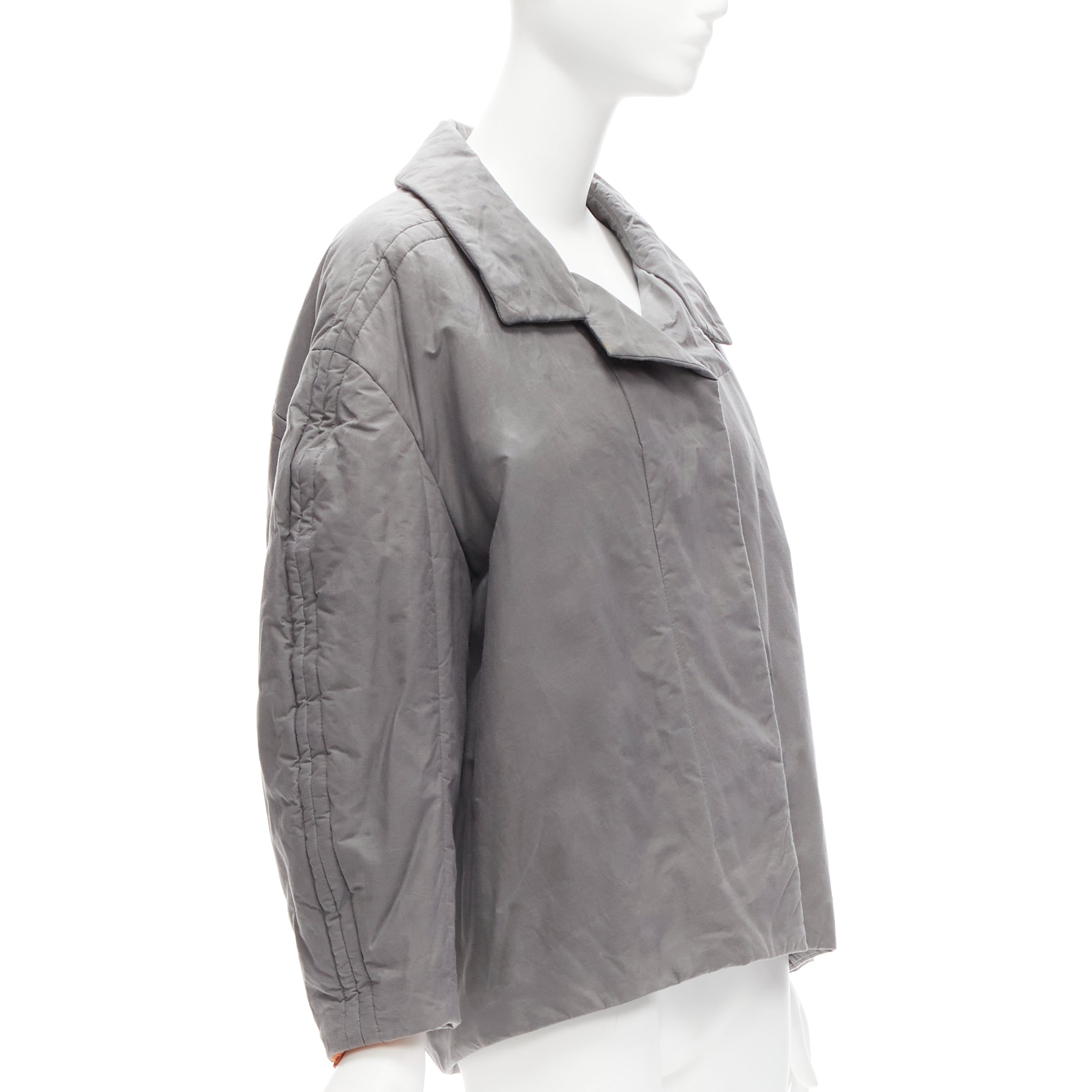 Marni Grey Padded Cocoon Jacket - 4