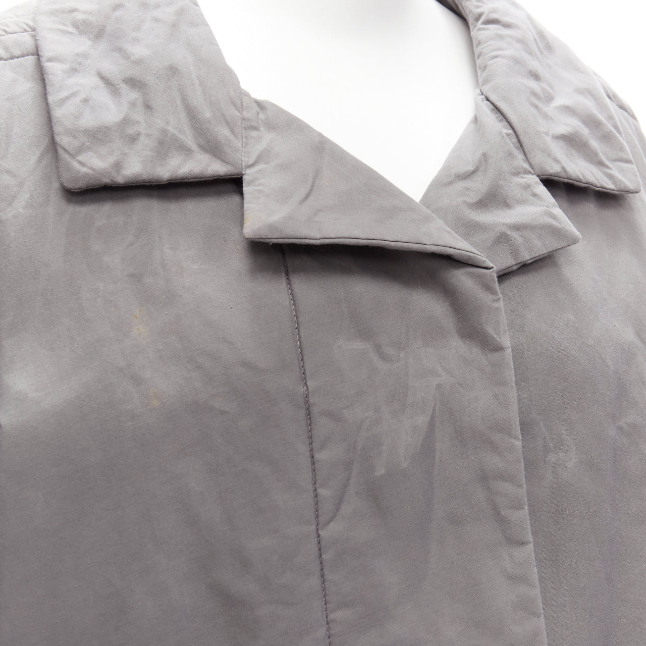 Marni Grey Padded Cocoon Jacket - Detail 2