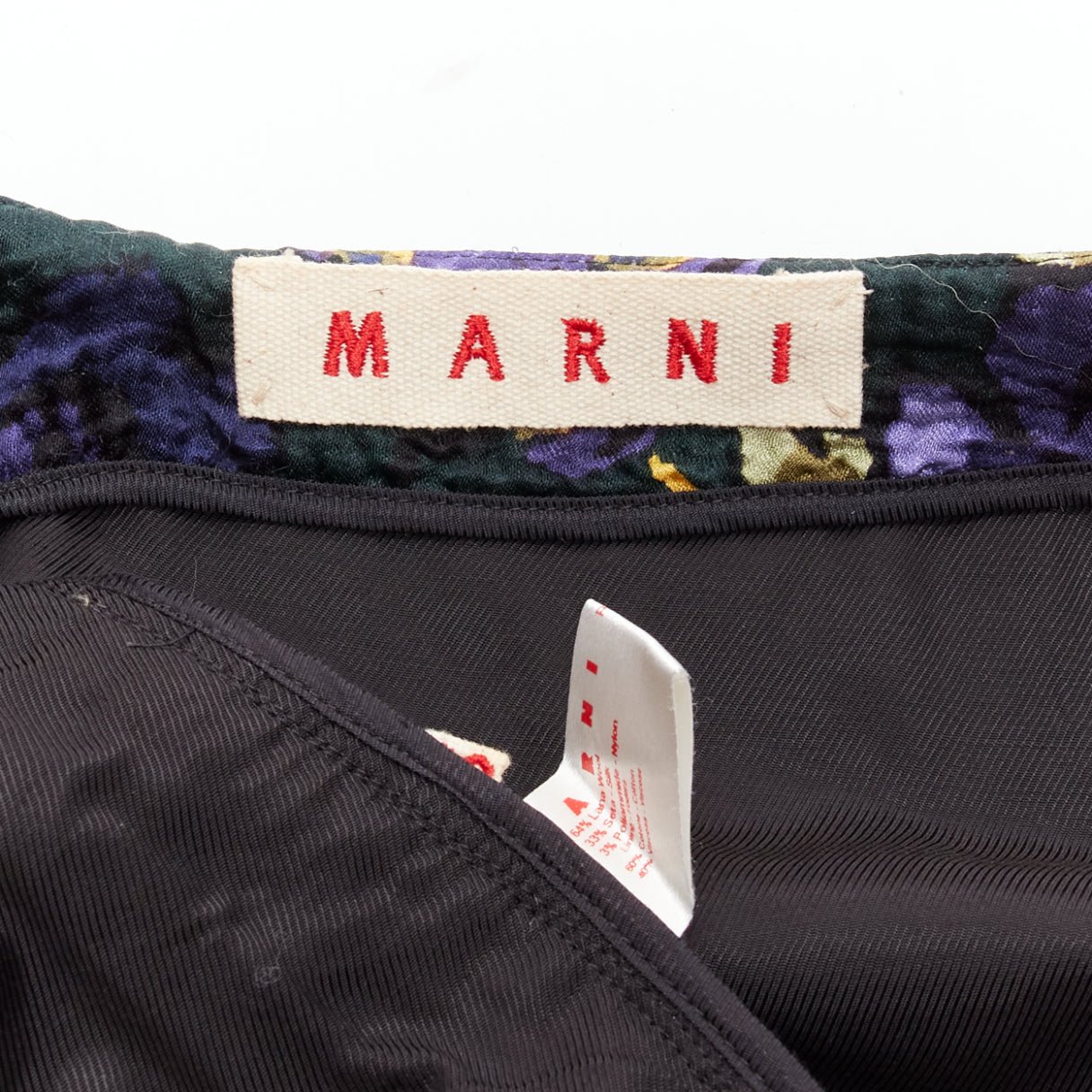 Marni Floral Cloque Dress - Image 10